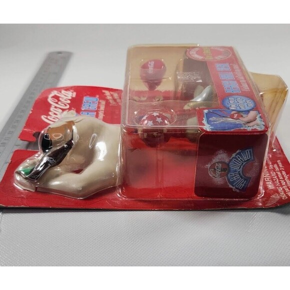 Coca Cola Wind Up Toy Polar Bear Seal Beach Ball Crew Coke Promo Collectible - Picture 6 of 8